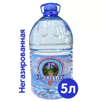 Вода Козельская 5 литров, 2 шт. в уп.