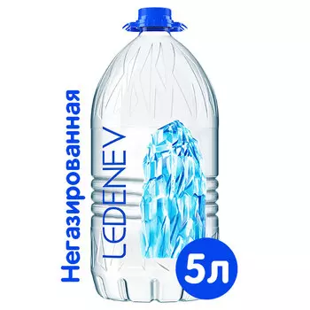 Вода Ledenev питьевая природная 5 литров, 2 шт. в уп.