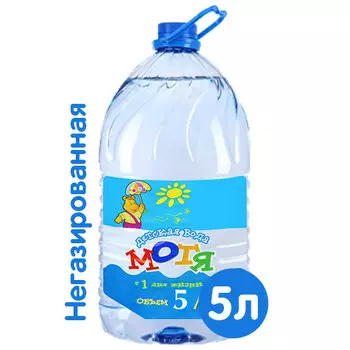 Вода Мотя для детей 5 литров