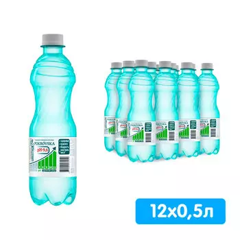 Вода Pokrovska 0.5 литра, без газа, пэт, 12 шт. в уп.