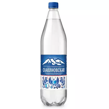 Вода Славяновская Тэсти 1.5 литра, газ, пэт, 6 шт. в уп.