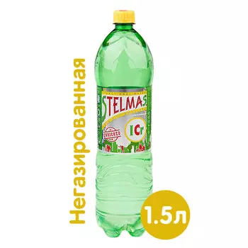 Вода Stelmas Zn Se I Cr 1.5 литра, без газа, пэт, 6 шт. в уп.