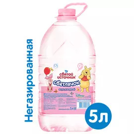 Вода Святой Источник Светлячок для детей 5 литров, 2 шт. в уп.