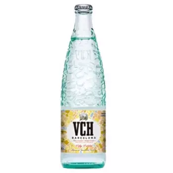 Вода VCH Barcelona минеральная 0.5 литра, газ, стекло, 20 шт. в уп.