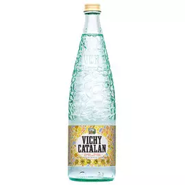Вода Vichy Catalan минеральная 1 литр, газ, стекло, 12 шт. в уп.