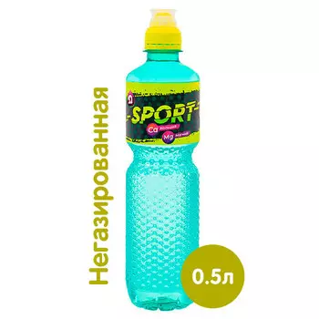 Вода Я 0.5 литра, спорт , без газа, пэт,10 шт. в уп.