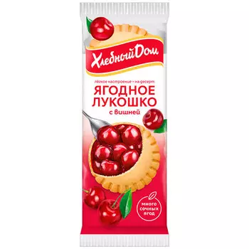 Ягодное лукошко Хлебный Дом с вишней 140 гр