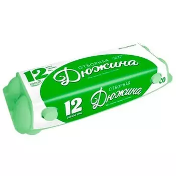 Яйцо куриное Дюжина коричневое С0, 12 шт