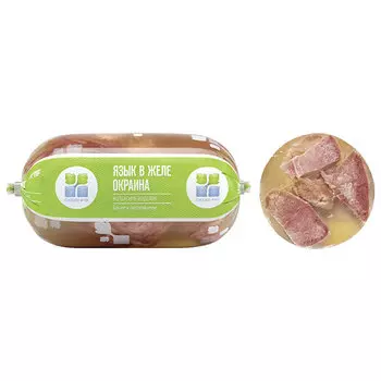 Язык свиной Окраина в желе 500 гр