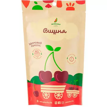 Здоровый перекус Зеленика Вишня 25 гр