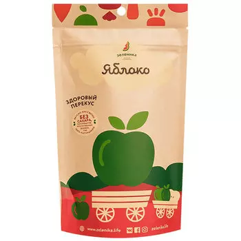 Здоровый перекус Зеленика Яблоко 20 гр