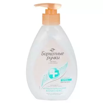Жидкое крем-мыло Бархатные ручки чайное дерево 240 мл. (2шт.)
