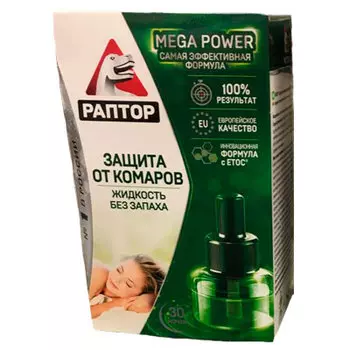 Жидкость от комаров Раптор 30 ночей