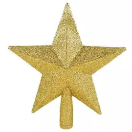 Звезда для ели золотистая Tarrington House 20 см
