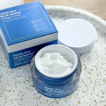Крем для лица с коллагеном FarmStay DR.V8 Solution Collagen Cream
