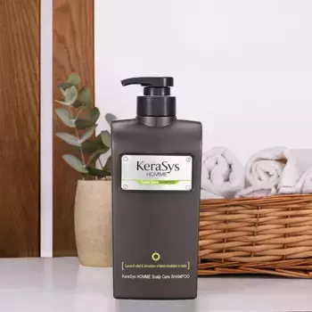 Освежающий шампунь для волос мужской KeraSys Homme Deep Cleansing Cool, 550мл