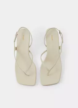 Босоножки Kelly из натуральной кожи - Белые