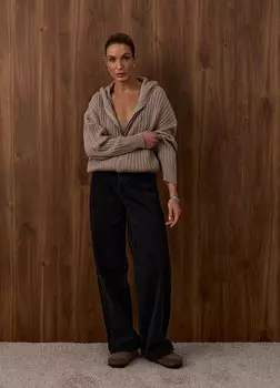 Джинсы Cindy - L - Dark grey