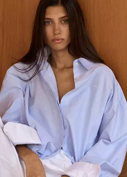 Рубашка Oxford - Голубая