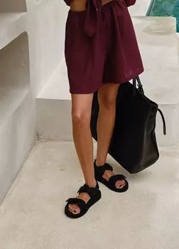 Сандалии Foot Well - Чёрные