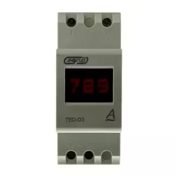 Aмперметр цифровой TED-D3 АС Энергия на din-рейку, 100 шт
