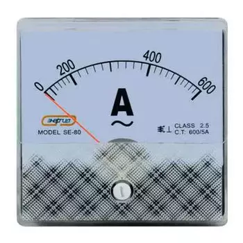 Aмперметр SE-80 600А/5А Энергия (без поверки), 120 шт