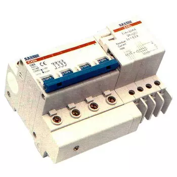 Дифференциальный автомат C45L+C45N 100mA 4P 63A SASSIN