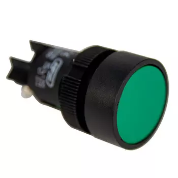 Кнопка XB2-EА131 d22мм зеленая цилиндр 1НО Энергия
