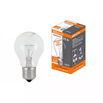 Лампа накаливания общего назначения TDM Б 95Вт 230В Е27