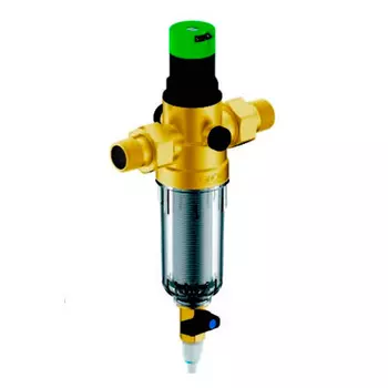 Магистральный фильтр Гейзер Бастион 7508155233 с регулятором давления для холодной воды 1/2