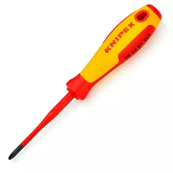 Отвертка для винтов тонкая с шлицем PlusMinus PH KNIPEX KN-982401SLS