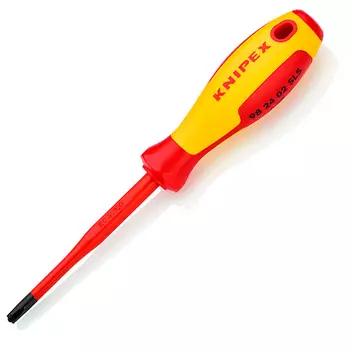 Отвертка для винтов тонкая с шлицем PlusMinus PH KNIPEX KN-982402SLS