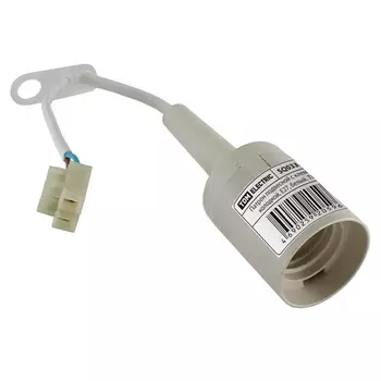 Патрон TDM подвесной с клеммной колодкой, Е27, белый