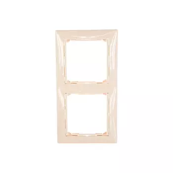 Рамка Legrand Valena 2 поста слоновая кость