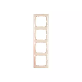Рамка Legrand Valena 4 поста слоновая кость