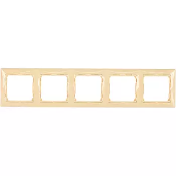 Рамка Legrand Valena 5 постов слоновая кость