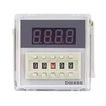 Реле времени цифровое 220V DH48S-2Z AC Энергия