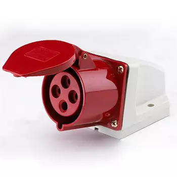 Розетка силовая ТS-114 (3S-114) 16A 380V Энергия, 6 шт