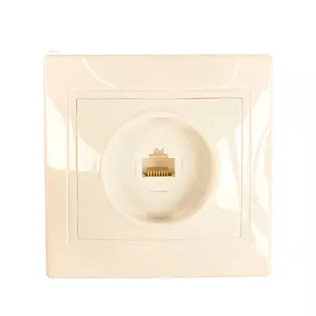 Розетка TDM Таймыр компьютерная RJ45 белая