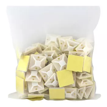 Самоклеящаяся площадка под хомут 40x40 Энергия (100 шт/уп)