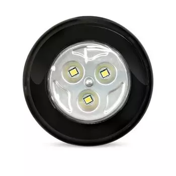 Светодиодный фонарь Smartbuy PUSH LIGHT 3 Вт 3AAA, черный (SBF-133-B)/360
