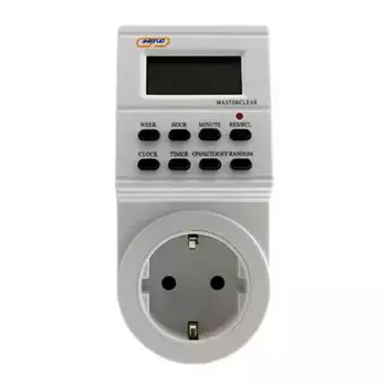 Таймер электронный TGE-2A (TS-ED1) с розеткой евро Энергия, 10 шт