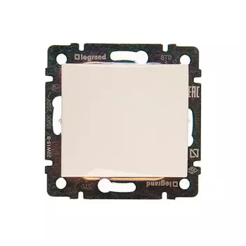 Выключатель Legrand Valena 1-клавишный 10А белый