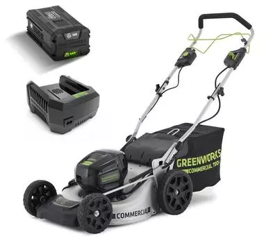 Аккумуляторная газонокосилка Greenworks Gc82lm51spk5 (2502607ub)