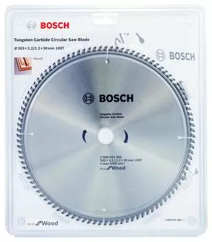 Диск пильный твердосплавный Bosch Ф305х30мм 100зуб. (eco wo 2.608.644.386)