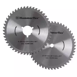 Диск пильный твердосплавный Hammer Ф160х12.7мм 48зуб. (206-161)