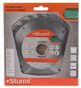 Диск пильный твердосплавный Sturm! Ф230х22мм 48зуб. (9020-230-22-48t)