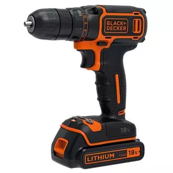Дрель аккумуляторная Black &amp; decker Bdcdc18k1b