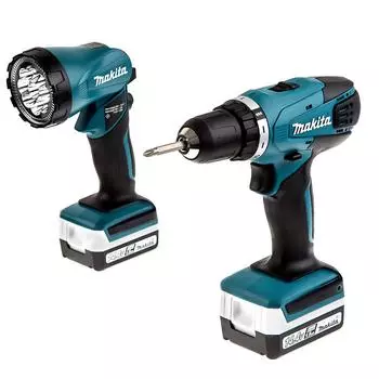 Дрель аккумуляторная Makita Df347dwle
