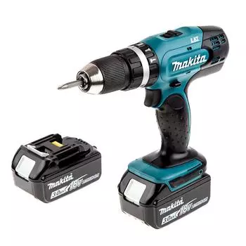 Дрель аккумуляторная Makita Dhp453rfe liion